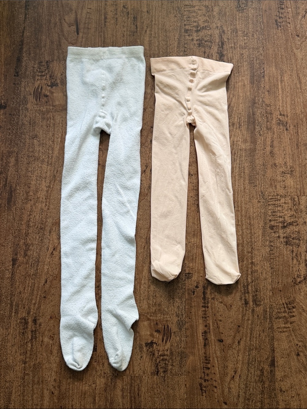Kids Tights - white and neutral colors